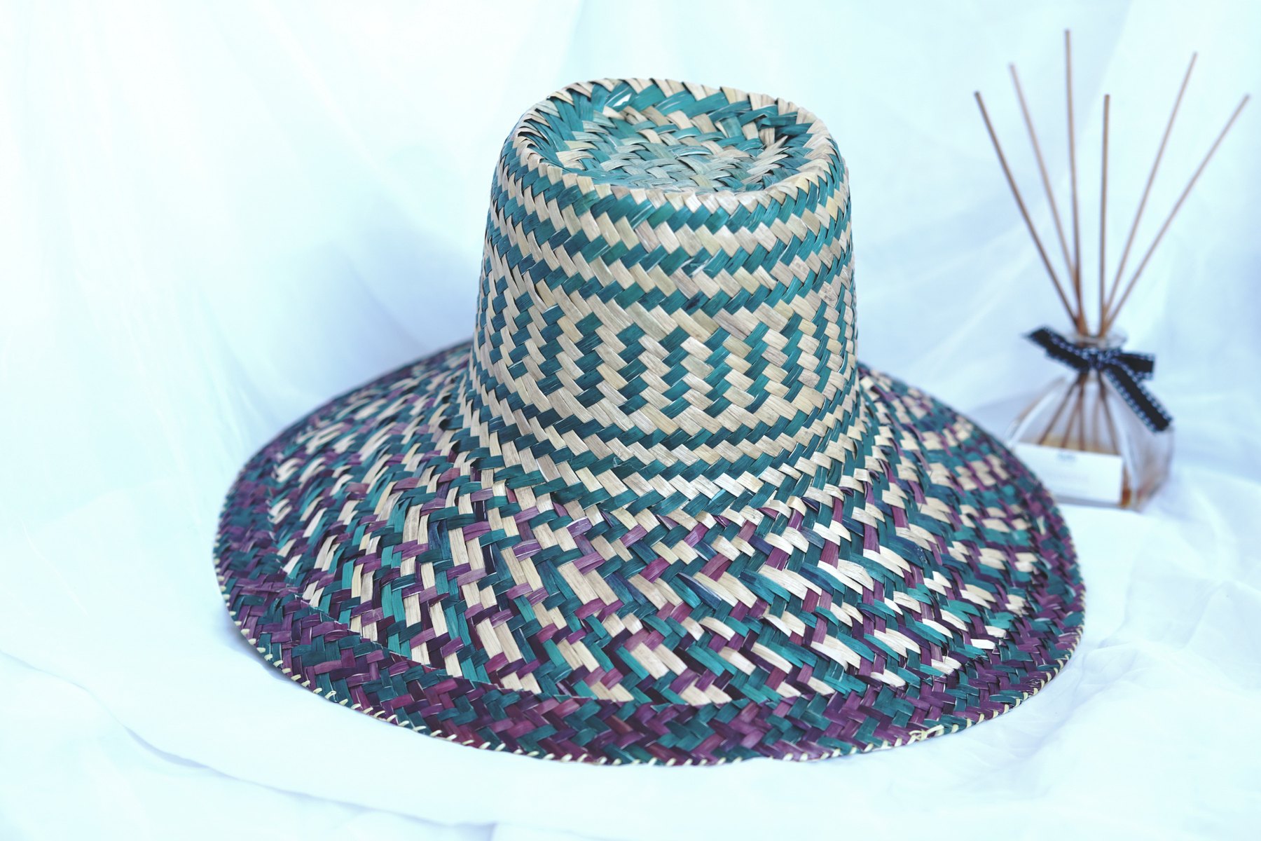 Purun woven hat
